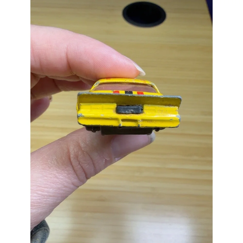 Vintage Zee Toys Zylmex D92 Camaro Z28 Yellow Goodyear #5 Diecast Car